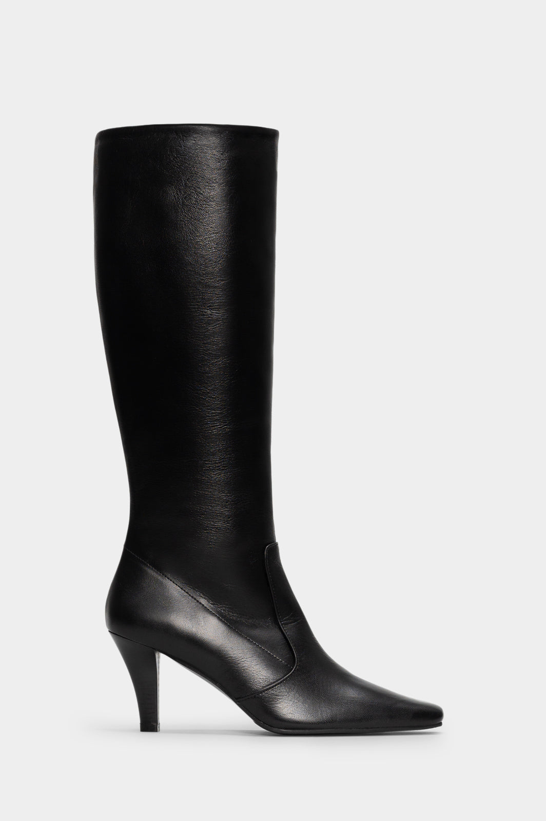 High Boot Tripon | Black Calf Leather