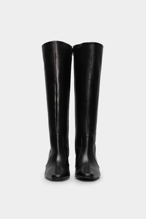 High Boot Tripon | Black Calf Leather