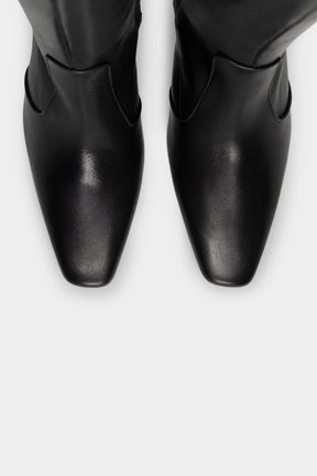High Boot Tripon | Black Calf Leather