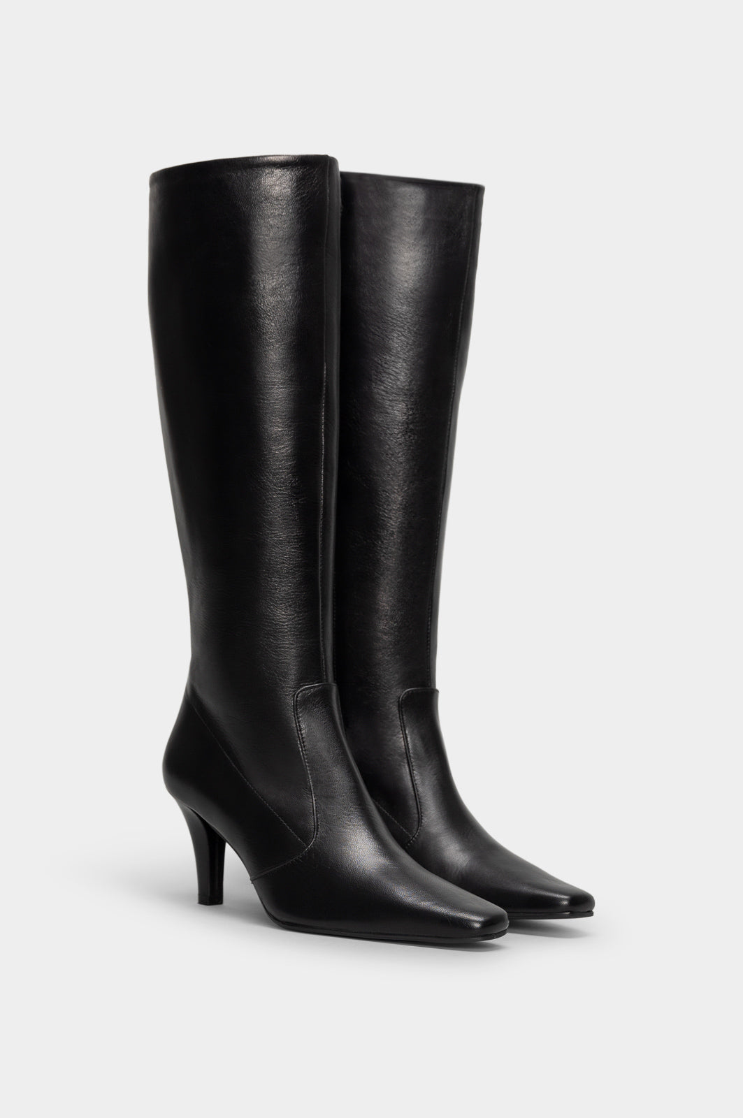 High Boot Tripon | Black Calf Leather