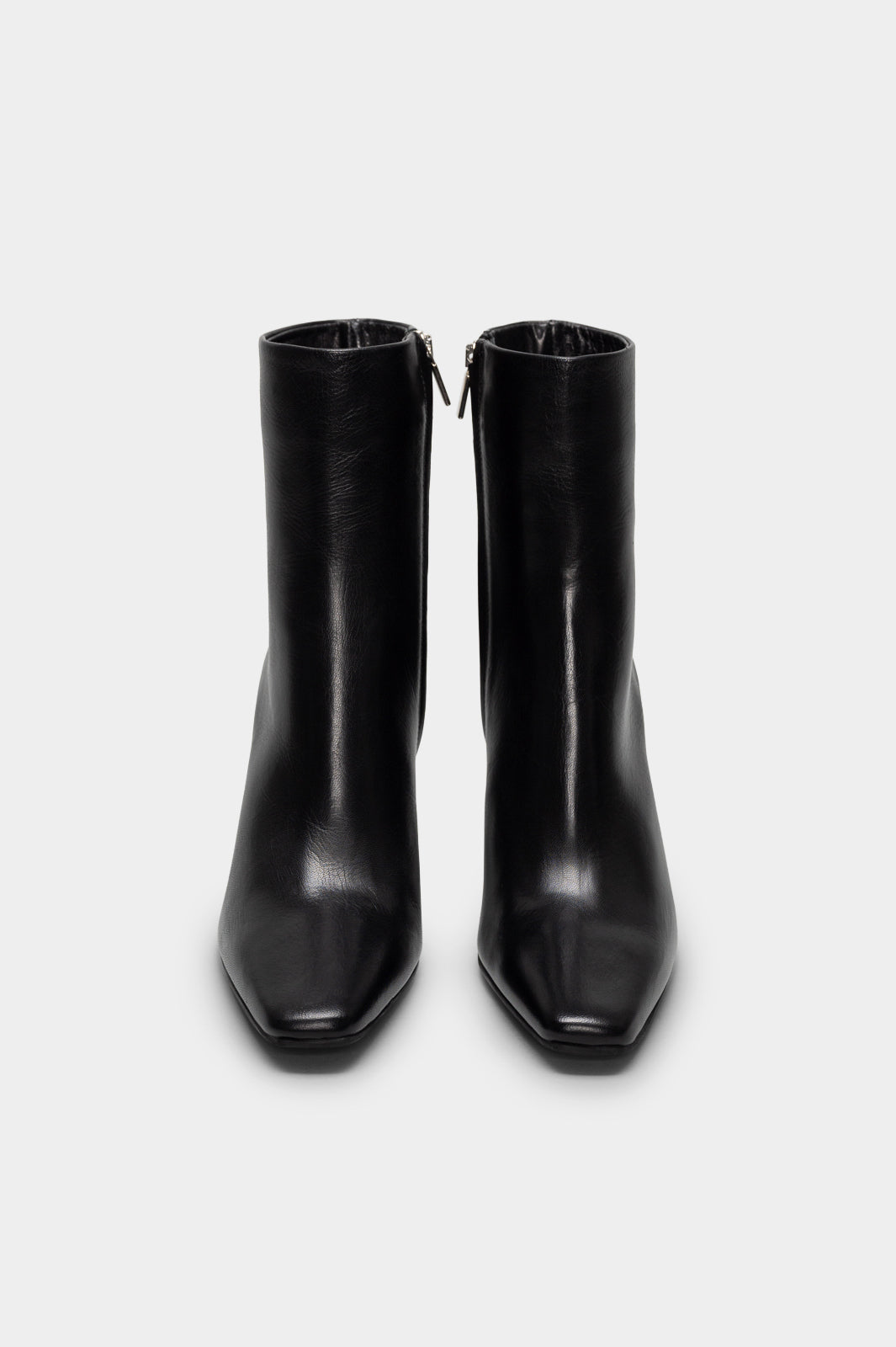 Heeled Ankle Boot Tripon | Black Calf Leather
