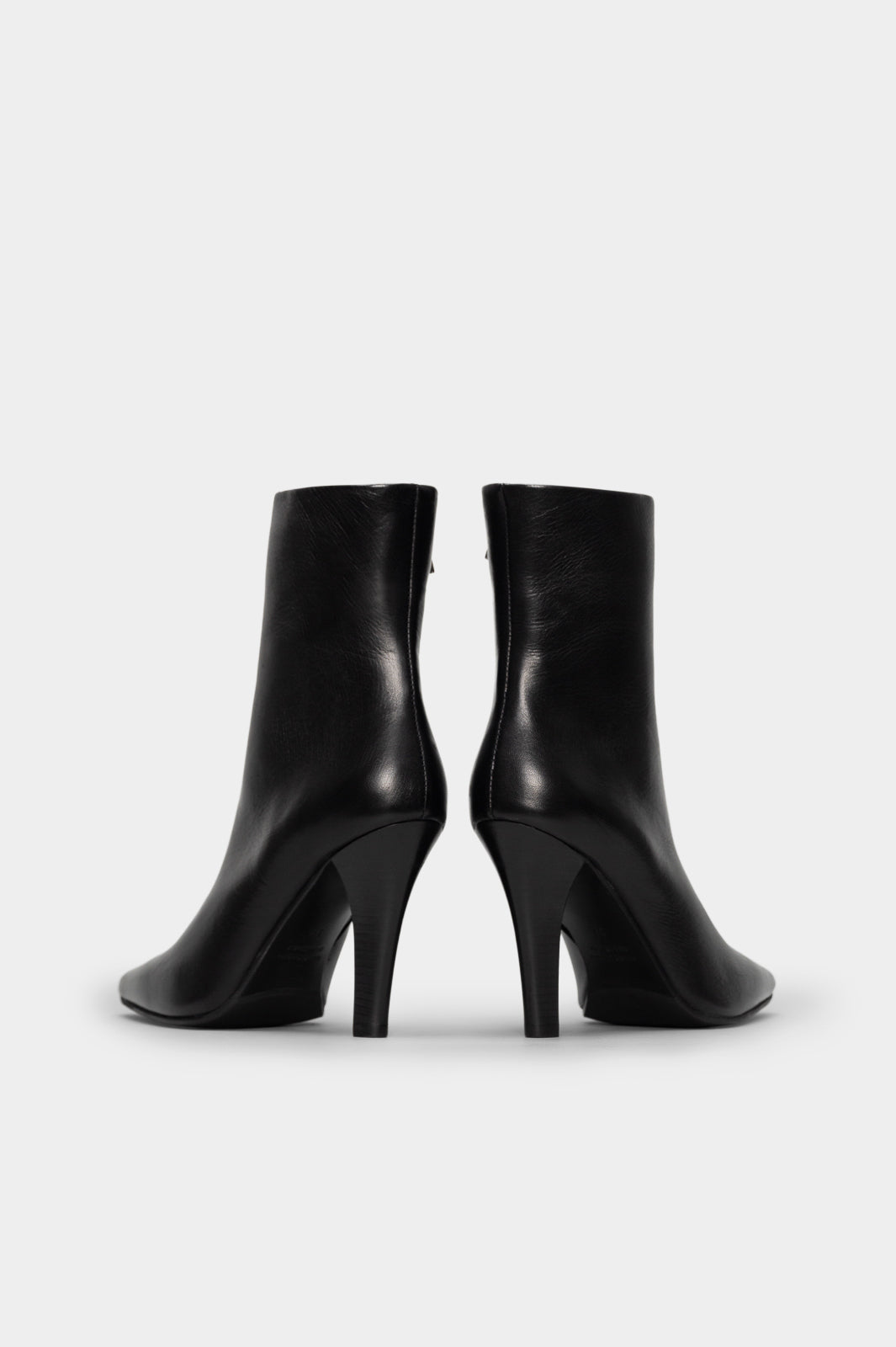 Heeled Ankle Boot Tripon | Black Calf Leather