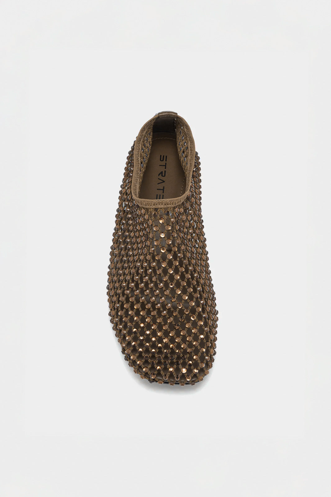 Crystal Flat Bijoux | Bronze Crystal-Embellished