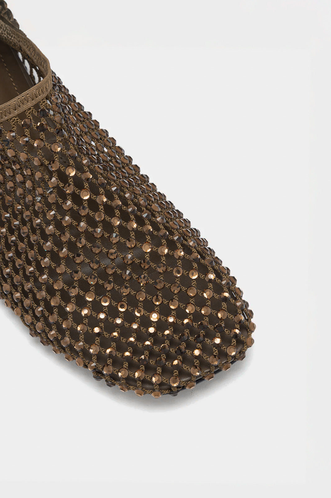 Crystal Flat Bijoux | Bronze Crystal-Embellished