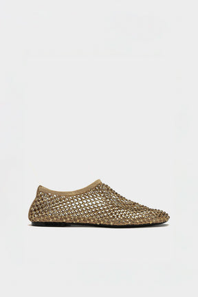 Crystal Flat Bijoux | Copper Crystal-Embellished