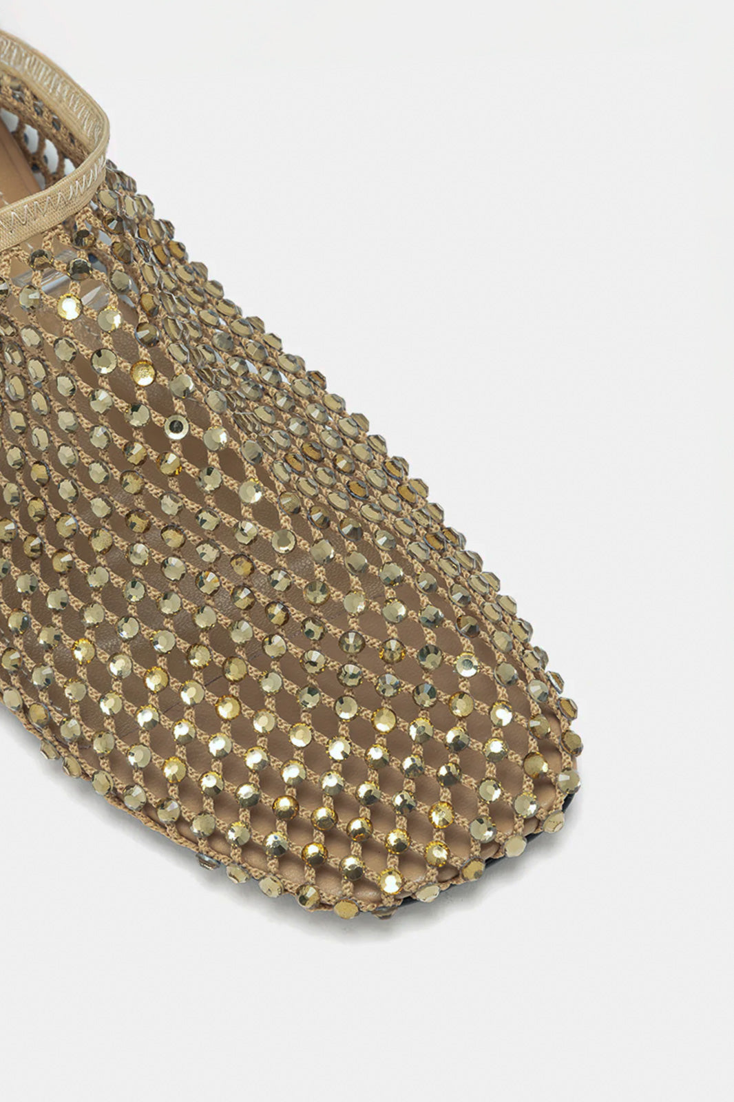 Crystal Flat Bijoux | Copper Crystal-Embellished