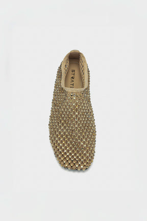 Crystal Flat Bijoux | Copper Crystal-Embellished