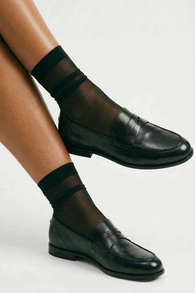 Penny Loafer Abidal | Black Calf Leather