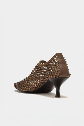 Crystal Pump Jewels | Bronze Crystal-Embellished