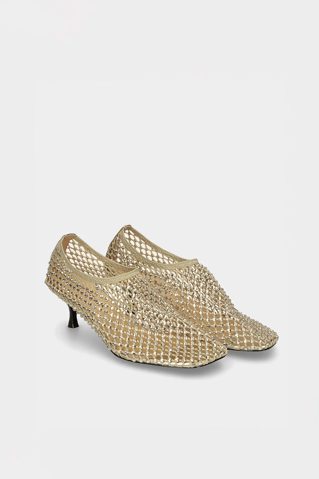 Crystal Pump Jewels | Champagne Gold Crystal-Embellished