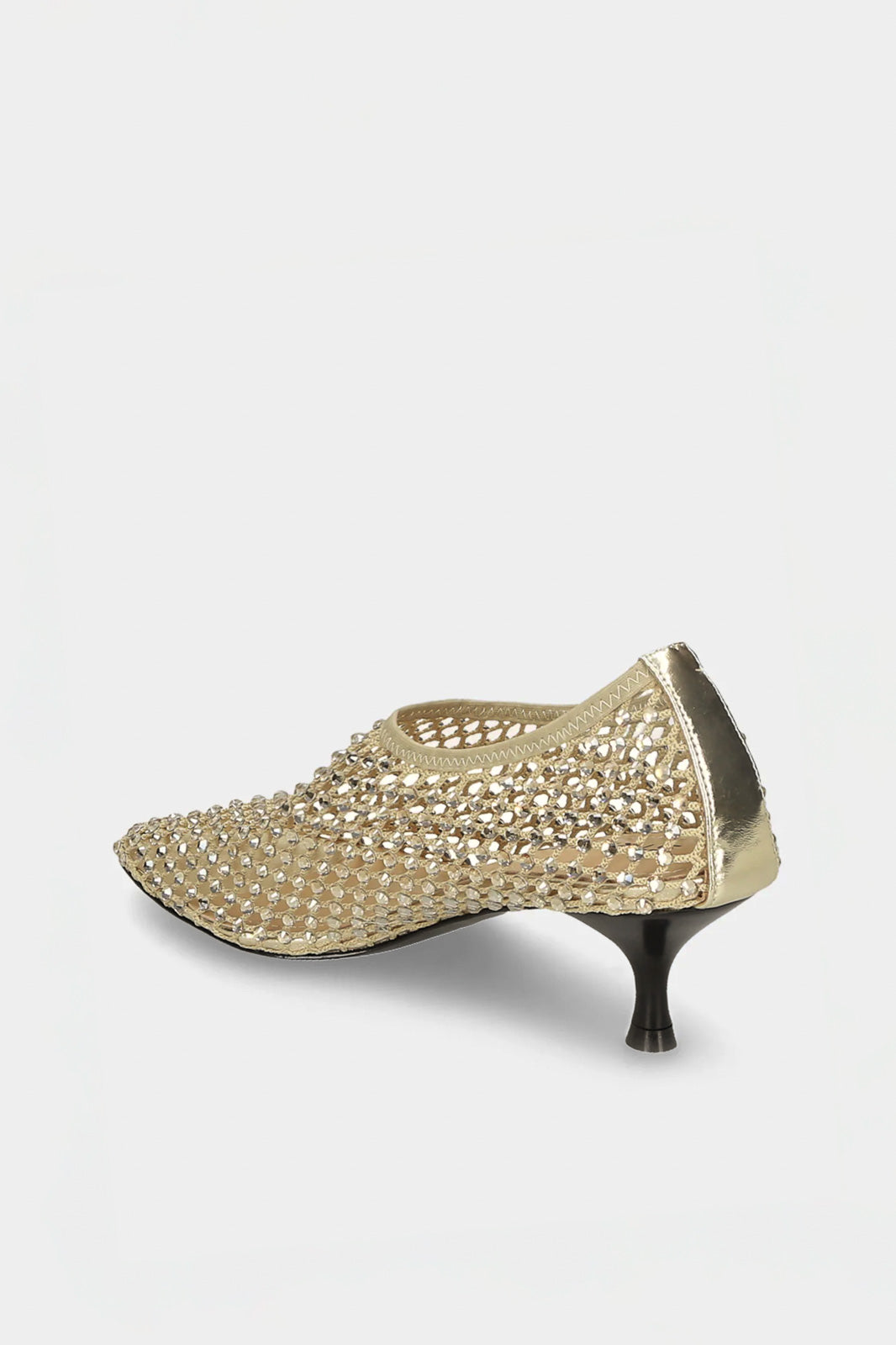 Crystal Pump Jewels | Champagne Gold Crystal-Embellished
