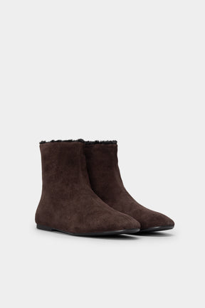 Warm Lined Boot Ember | Cacao Brown Suede