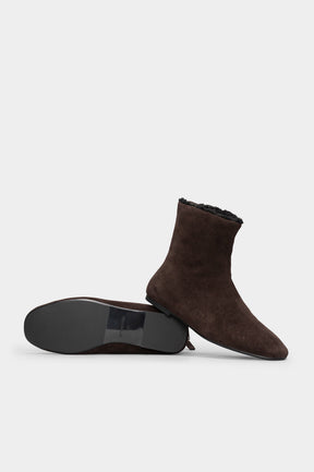 Warm Lined Boot Ember | Cacao Brown Suede