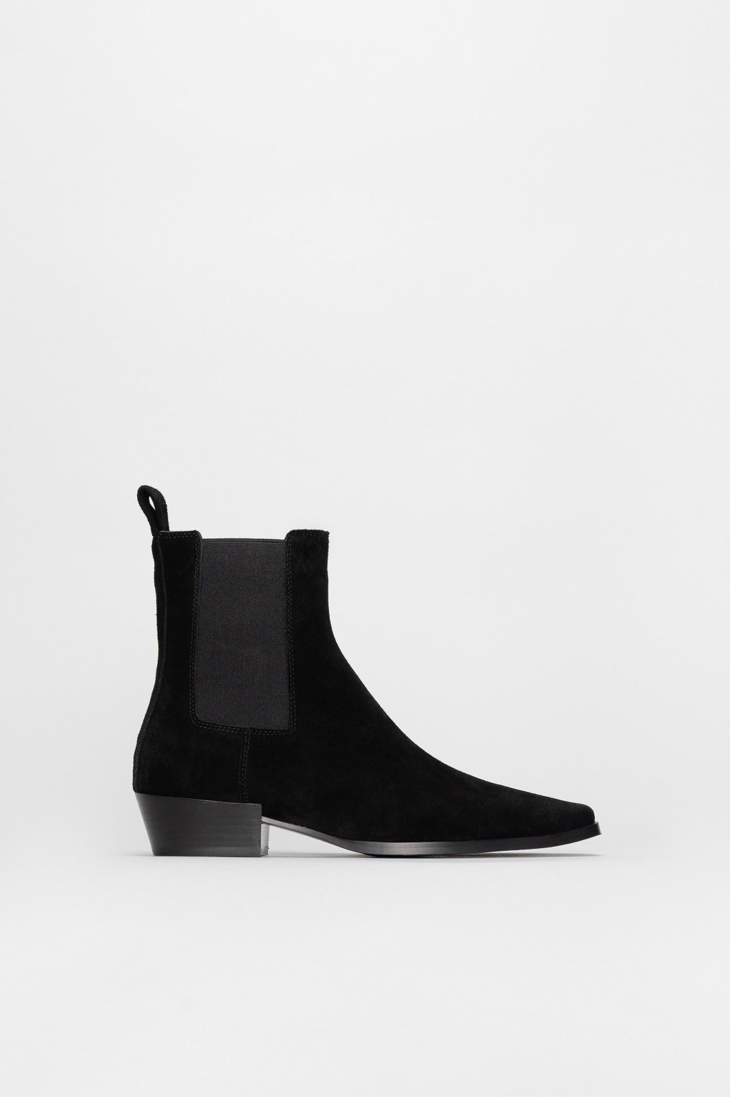 Chelsea Boot Gwen | Deep Black Suede