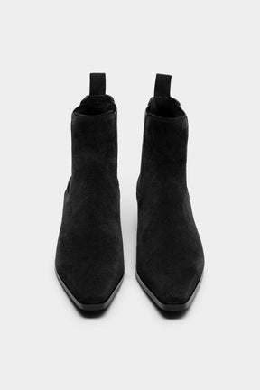 Chelsea Boot Gwen | Deep Black Suede