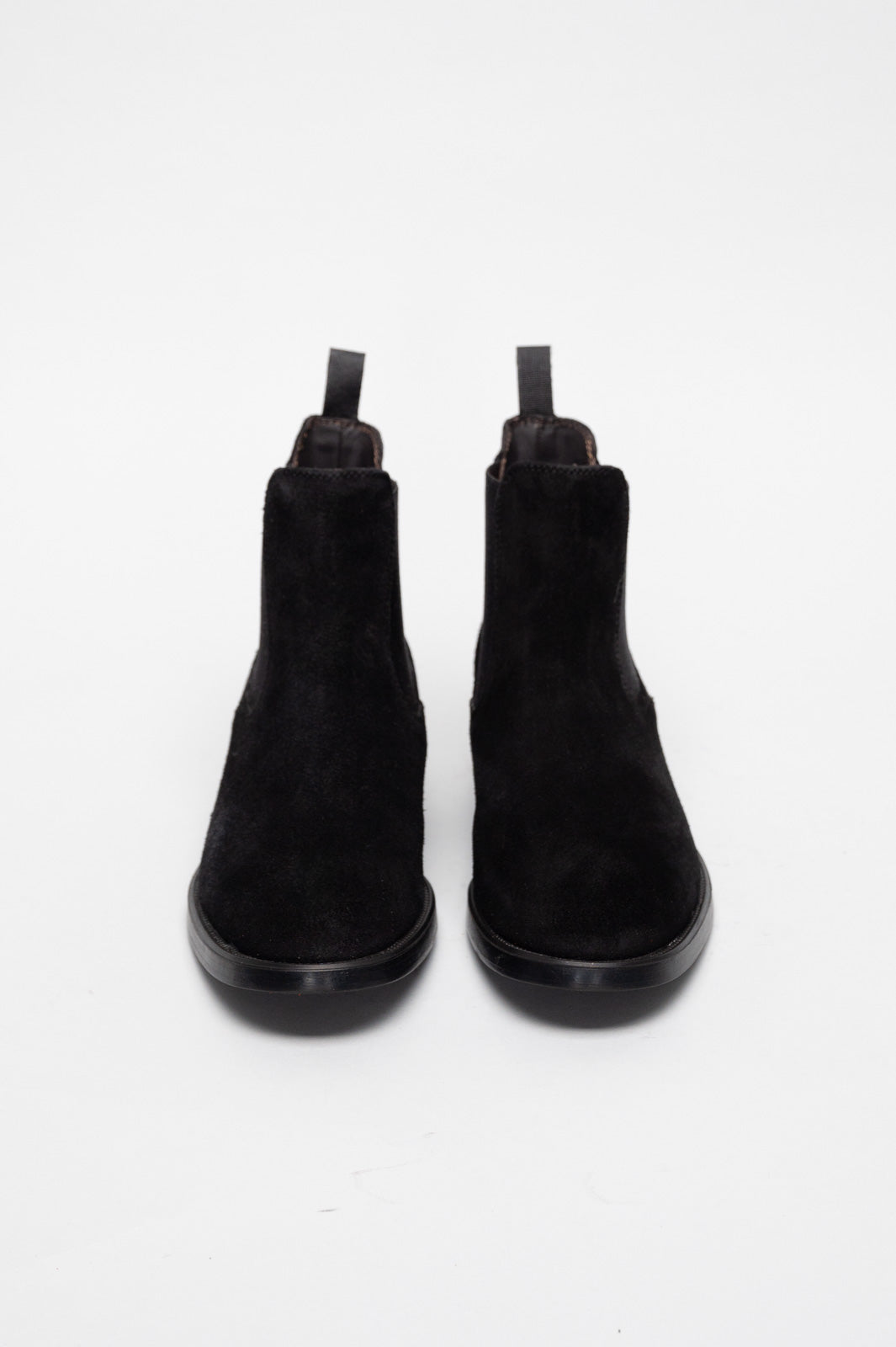 Chelsea Boot Serata | Deep Black Calf Suede