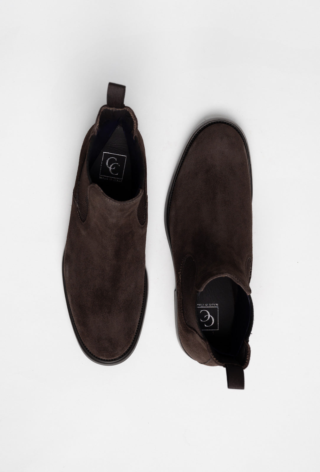 Chelsea Boot Serata | Coffee Brown Calf Suede