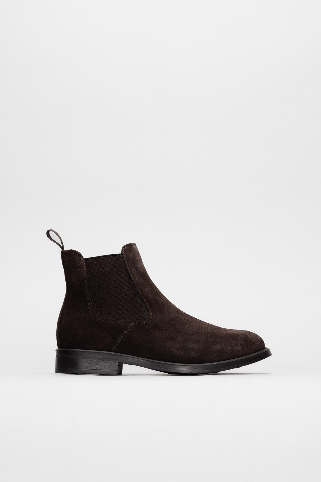 Chelsea Boot Serata | Coffee Brown Calf Suede