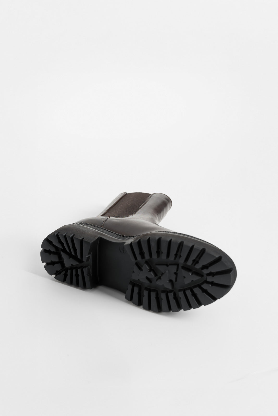 Shearling Boot Umbra | Brown Calf Leather