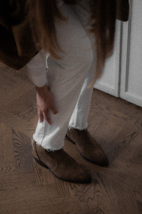 Cuban Boot Sierra | Tobacco Brown Suede