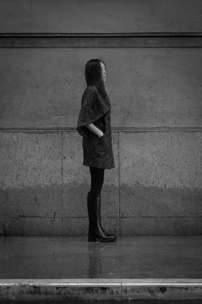 High Boot Alice | Black Buffalo Leather