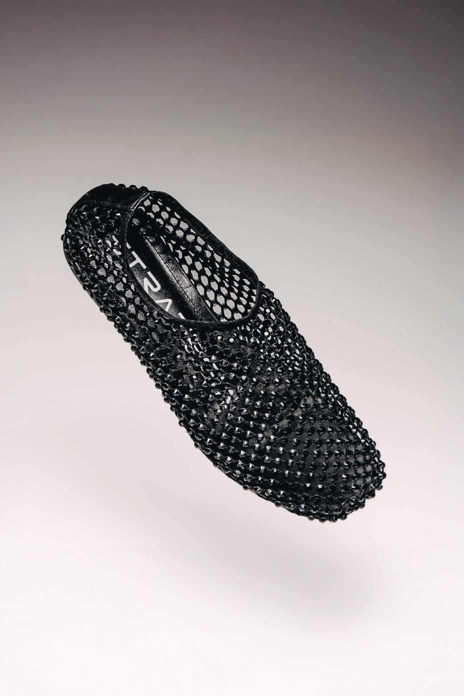 Crystal Flat Bijoux | Black Crystal Strass