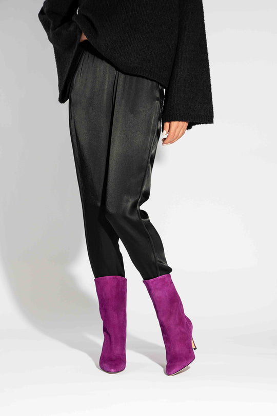 Ankle Boot Sasha | Fuchsia Suede