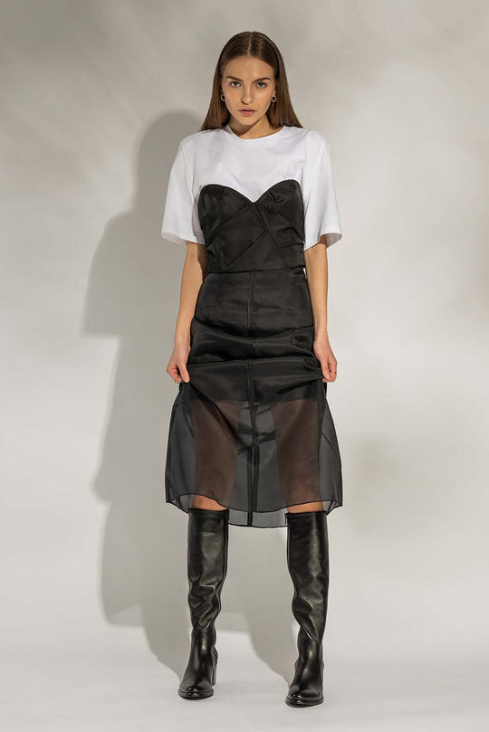 Signature High Boot 5,5cm | Black Calf Leather