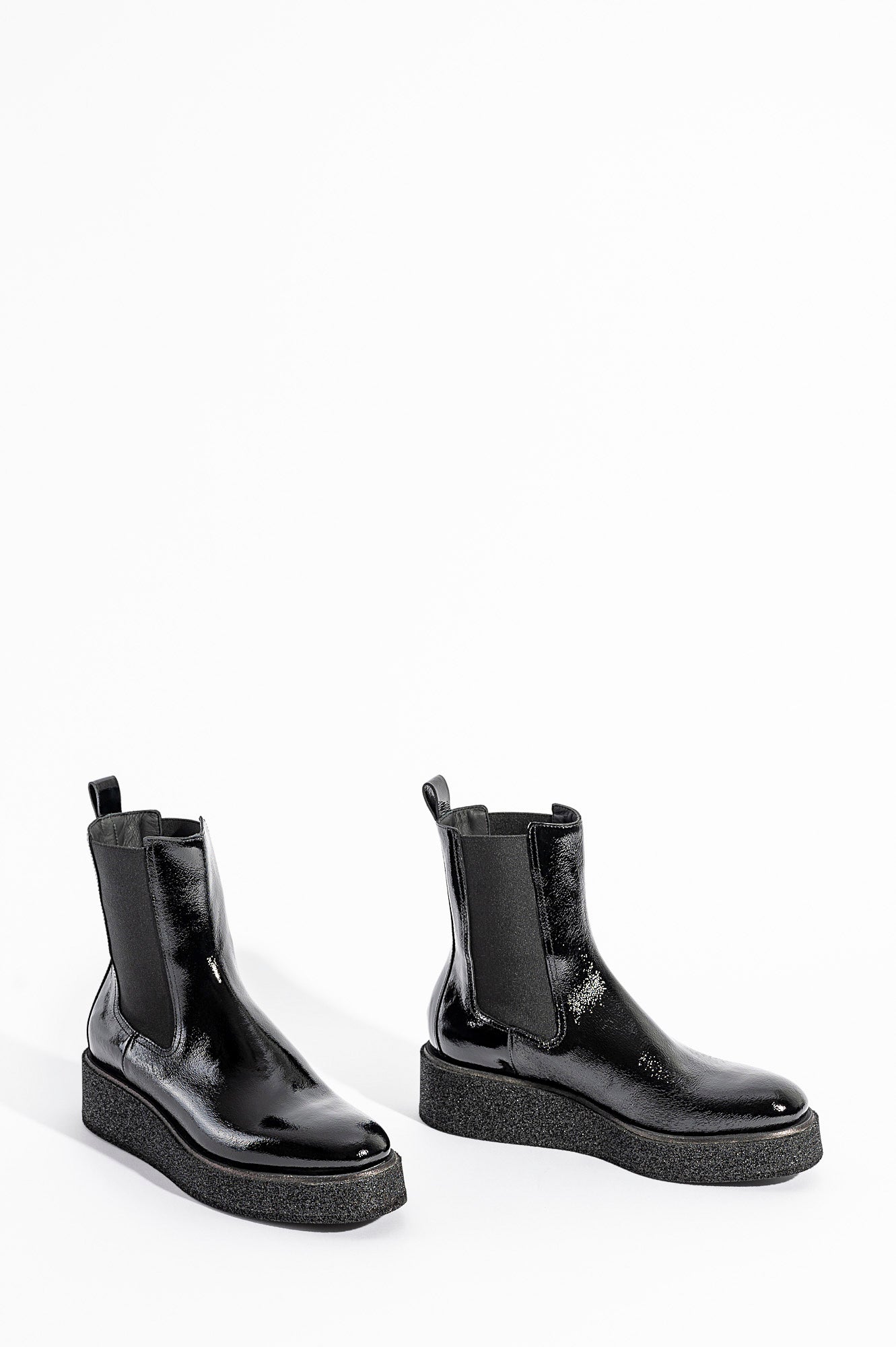 Manila Boot 405 | Svart Lack