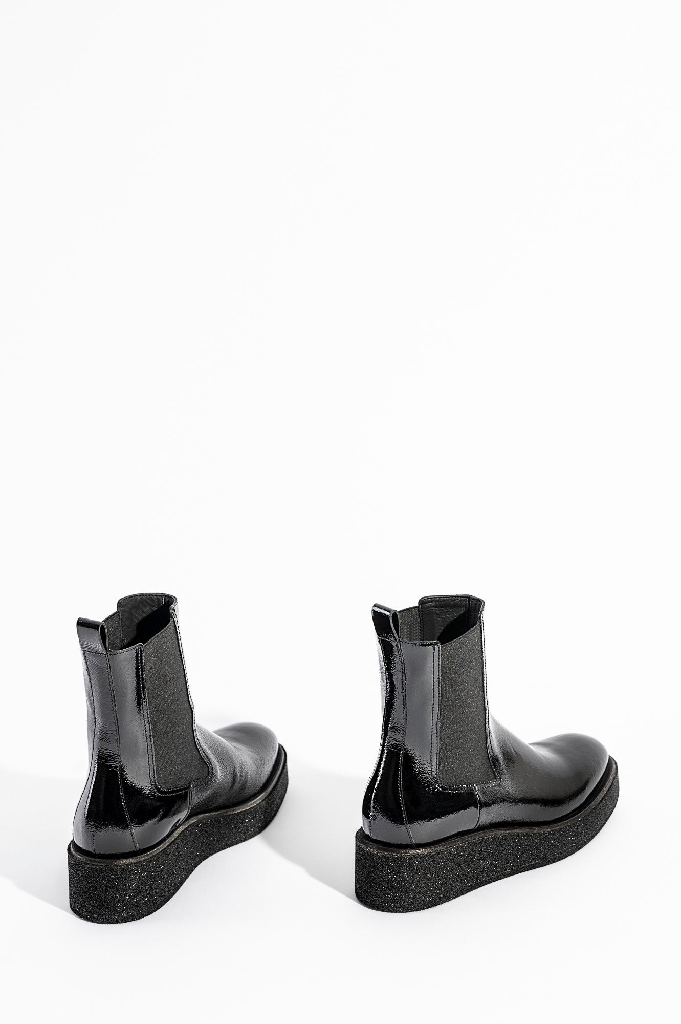 Manila Boot 405 | Svart Lack