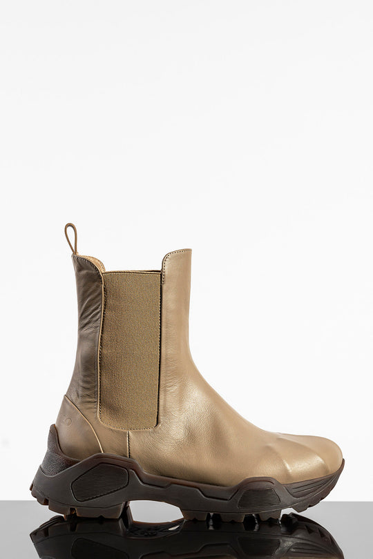 Chelsea Boot Kimb | Beige Calf Leather