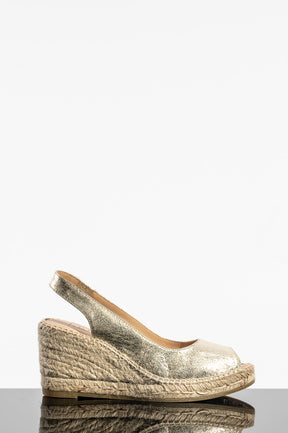 Espadrille Palamos 703 | Platinum Leather