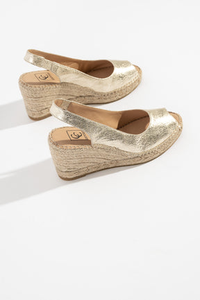 Espadrille Palamos 703 | Platinum Leather