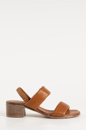 Sandal 124 | Cognac Skinn