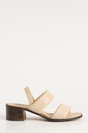 Sandal 124 | Off-White Leather