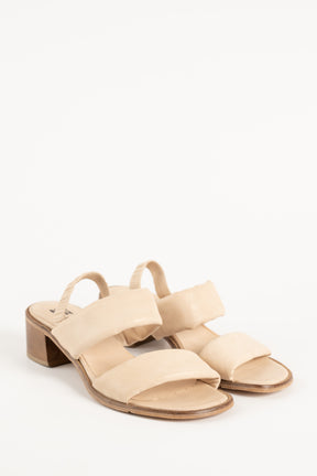 Sandal 124 | Off-White Leather