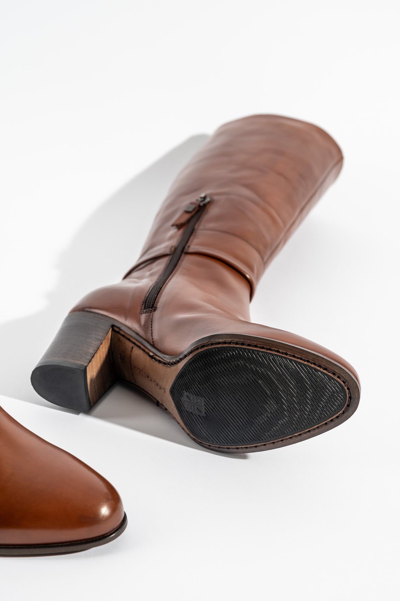 High Boot Cristal 510 | Cognac Leather