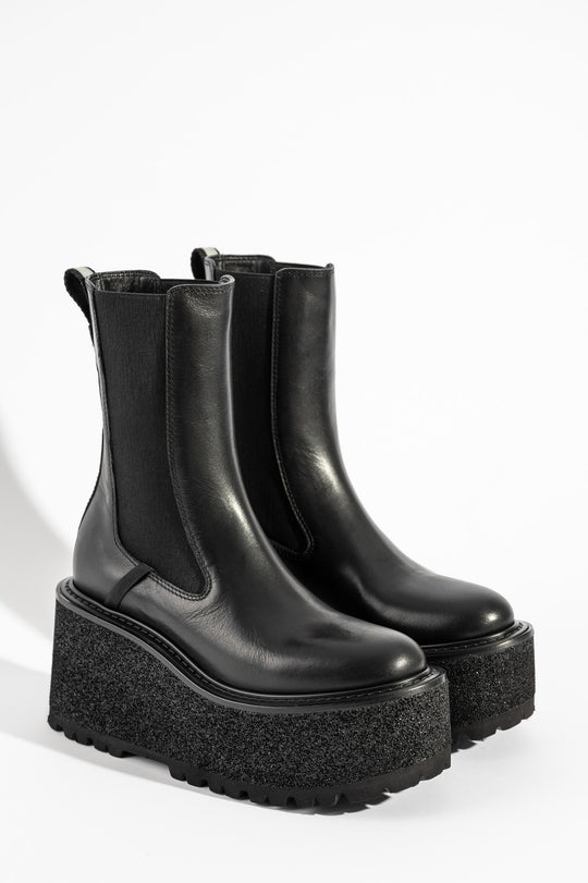Boot Guacho | Black Calf Leather