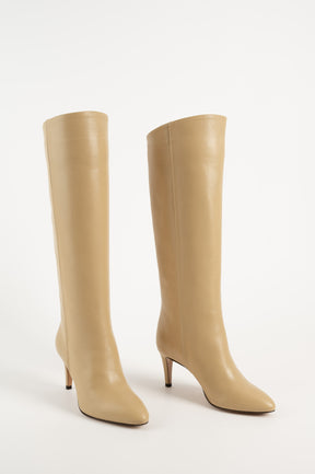 Stövel Stella 046 | Beige Skinn