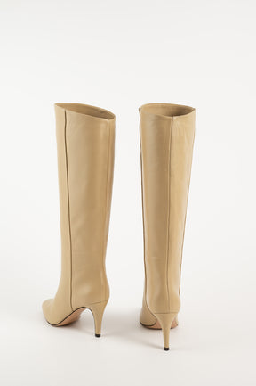 Stövel Stella 046 | Beige Skinn