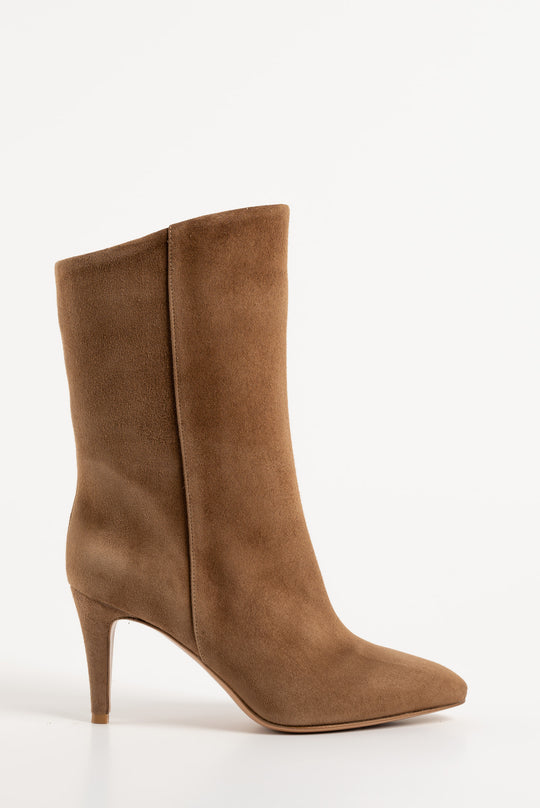 Ankle Boot Sasha | Camel Brown Suede