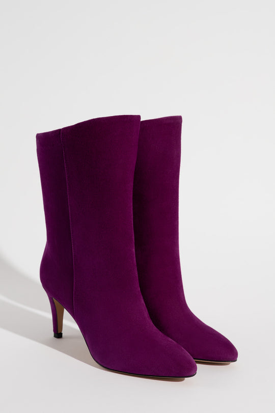 Ankle Boot Sasha | Fuchsia Suede