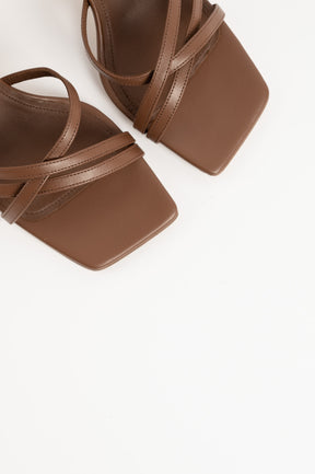 Sandal Bea 146 | Dark brown Leather