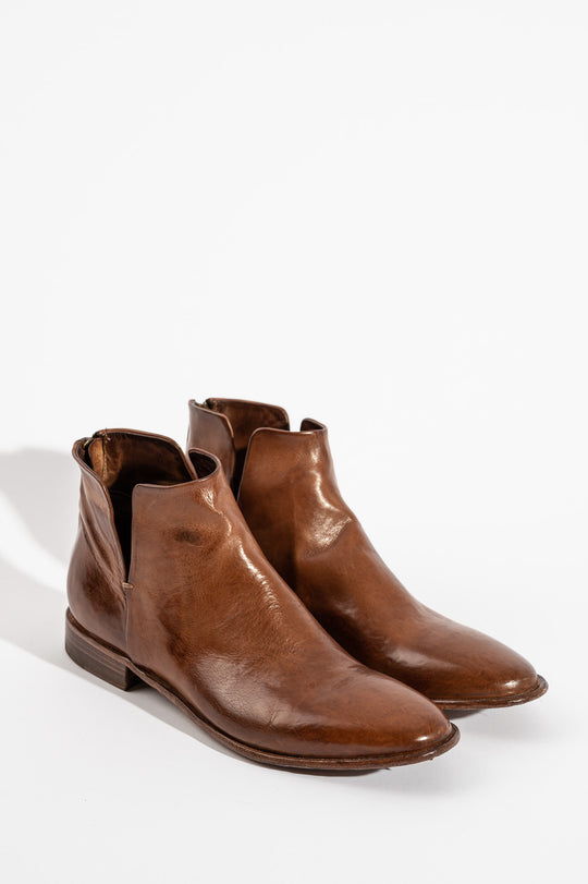 Zippe Boot Sensa | Cognac Calf Leather